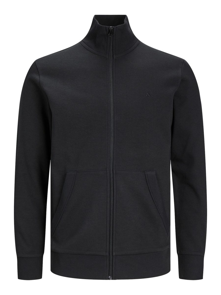 JACK & JONES Tréning dzseki 'JJEpaulos'  fekete-Ár