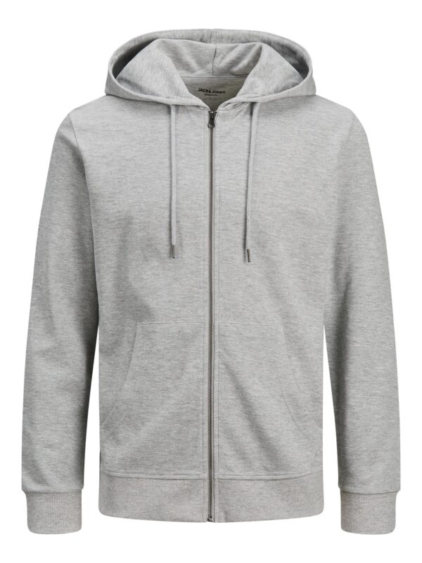 JACK & JONES Tréning dzseki  szürke melír-hu