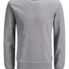 JACK & JONES Tréning póló 'Basic'  szürke melír-hu