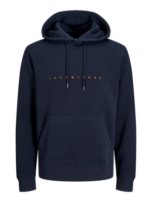 JACK & JONES Tréning póló 'JJEStar'  tengerészkék / narancs-Ár