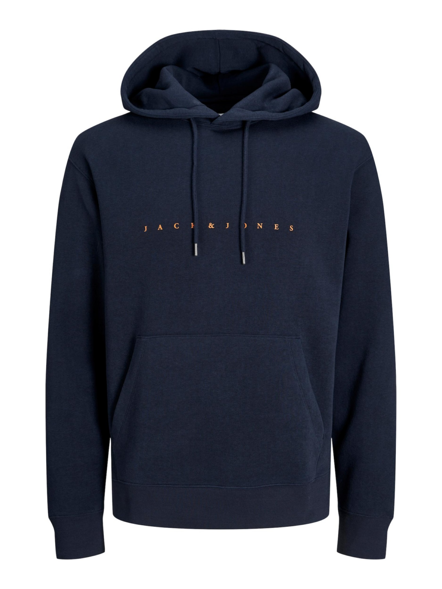 JACK & JONES Tréning póló 'JJEStar'  tengerészkék / narancs-Ár