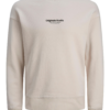 JACK & JONES Tréning póló 'JORVesterbro'  bézs / fekete-Ár