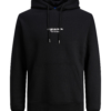 JACK & JONES Tréning póló 'JORVesterbro'  fekete / fehér-Ár