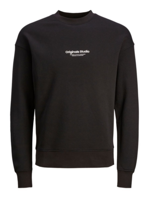JACK & JONES Tréning póló 'JORVesterbro'  fekete / fehér-Ár