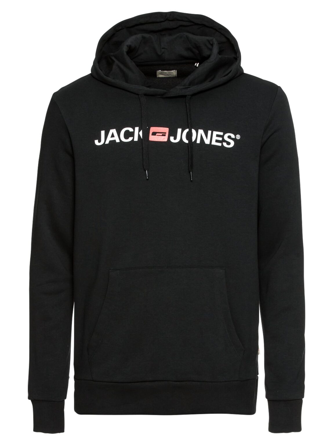 JACK & JONES Tréning póló  dinnye / fekete / fehér
