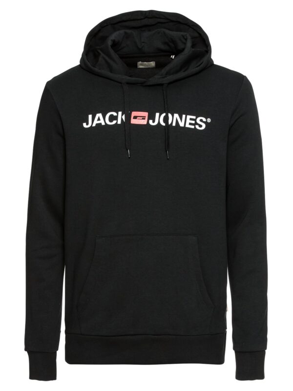 JACK & JONES Tréning póló  dinnye / fekete / fehér