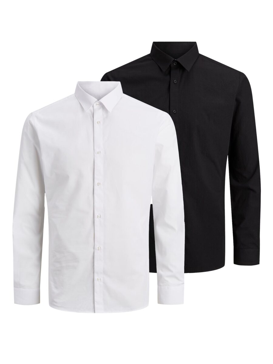 JACK & JONES Üzleti ing 'Joe'  fekete / fehér-hu