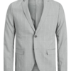 JACK & JONES Zakó 'Franco'  szürke / fehér-Hungary