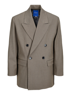 JACK & JONES Zakó 'TROY'  szürke / taupe / fekete-Ár