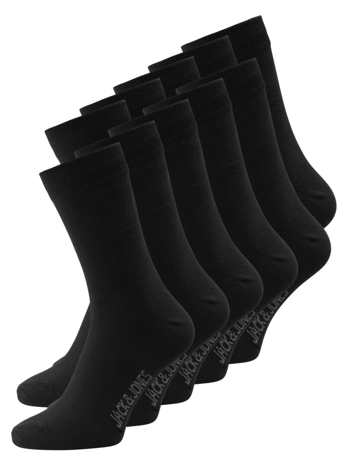 JACK & JONES Zokni 'JACJens'  szürke / fekete