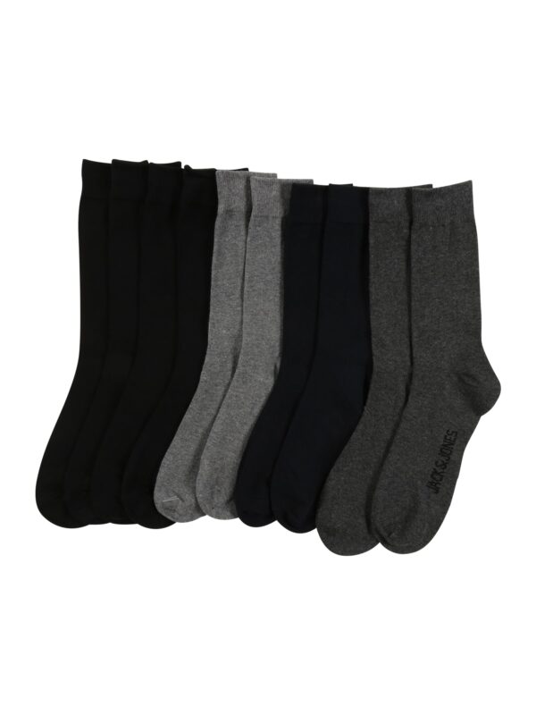JACK & JONES Zokni 'JACJens'  tengerészkék / szürke / sötétszürke / fekete-hu
