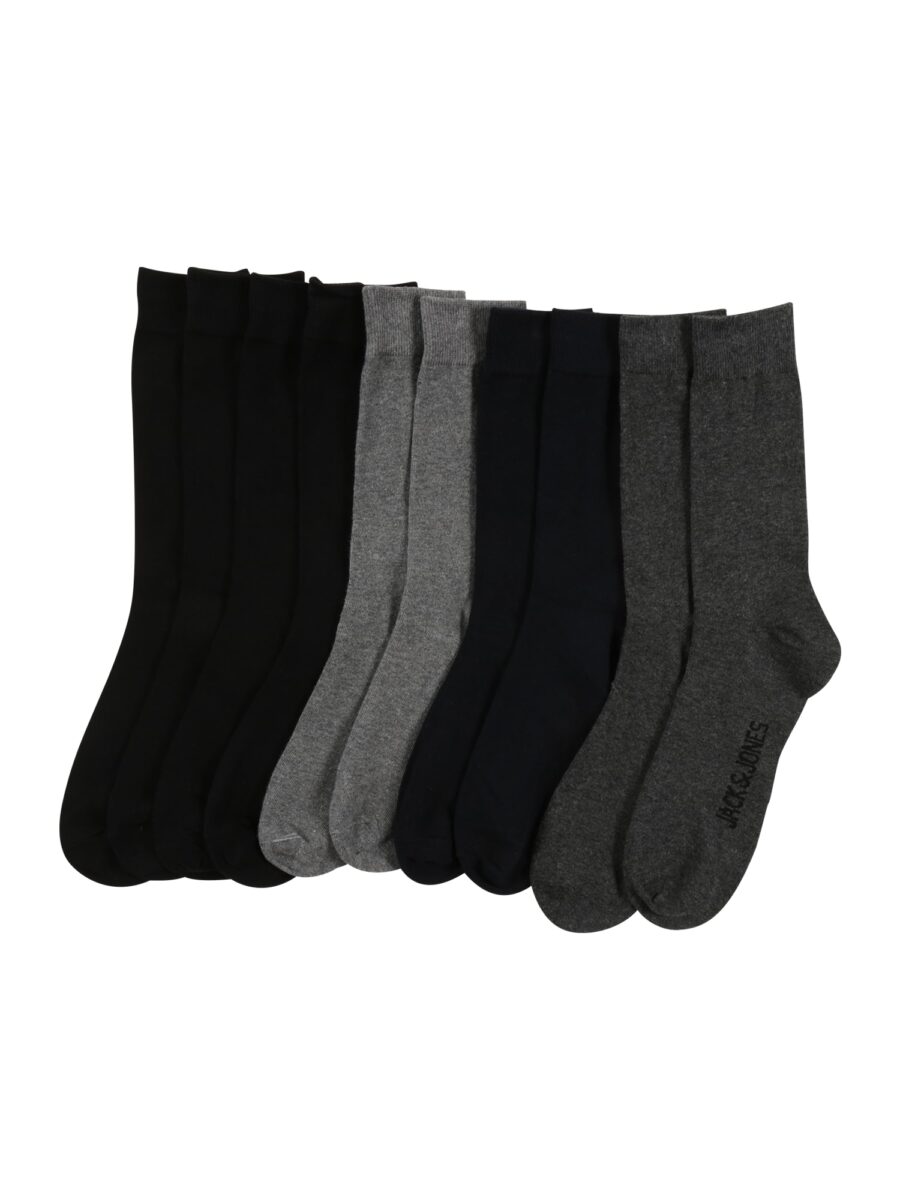JACK & JONES Zokni 'JACJens'  tengerészkék / szürke / sötétszürke / fekete-hu