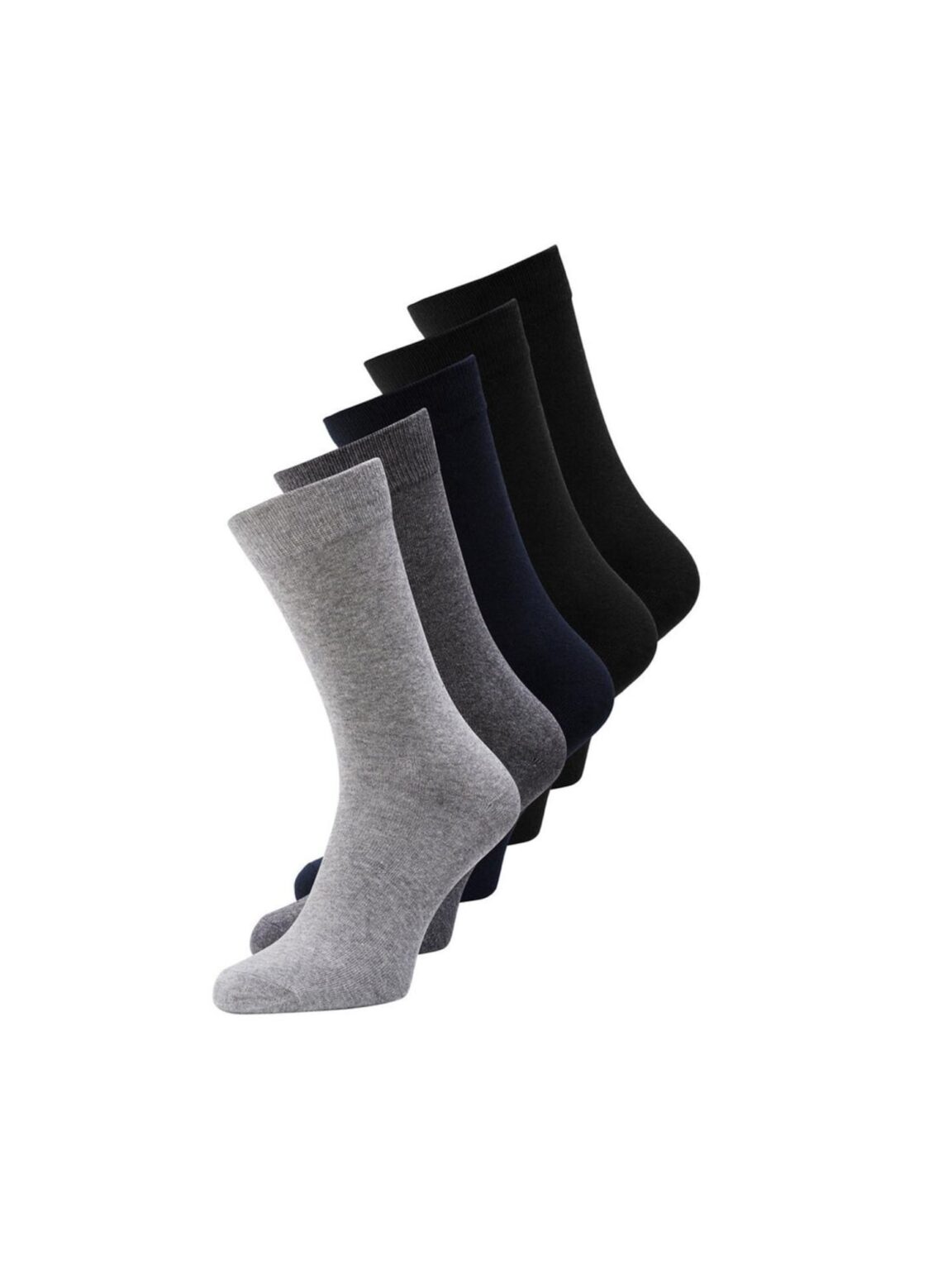 JACK & JONES Zokni 'Jens'  tengerészkék / szürke / sötétszürke / fekete