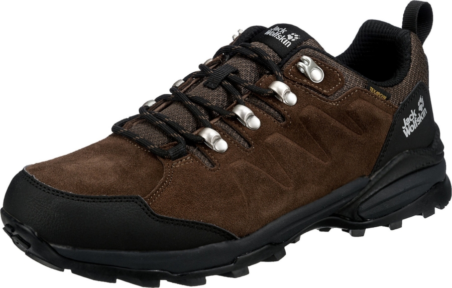 JACK WOLFSKIN Félcipő 'REFUGIO'  barna-Hungary