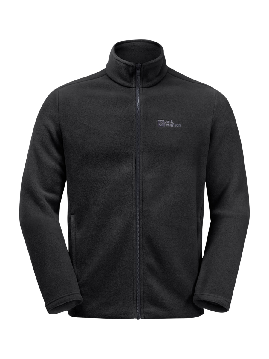 JACK WOLFSKIN Funkcionális dzsekik 'Winterstein'  kő / fekete-Ár