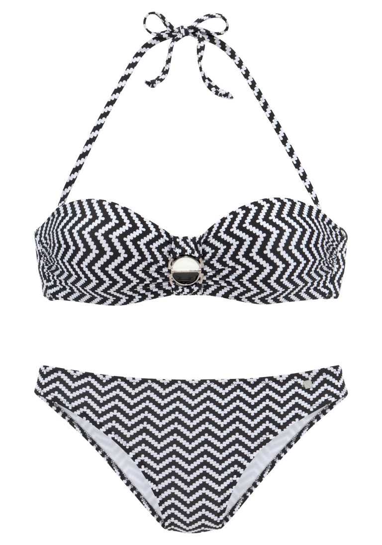 JETTE Bikini  fekete / fehér-Ár