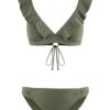JETTE Bikini  olíva-hu