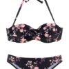 JETTE Bikini  rózsaszín / fekete