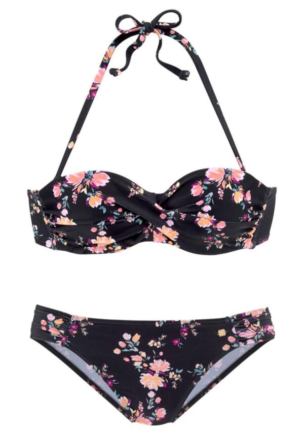 JETTE Bikini  rózsaszín / fekete