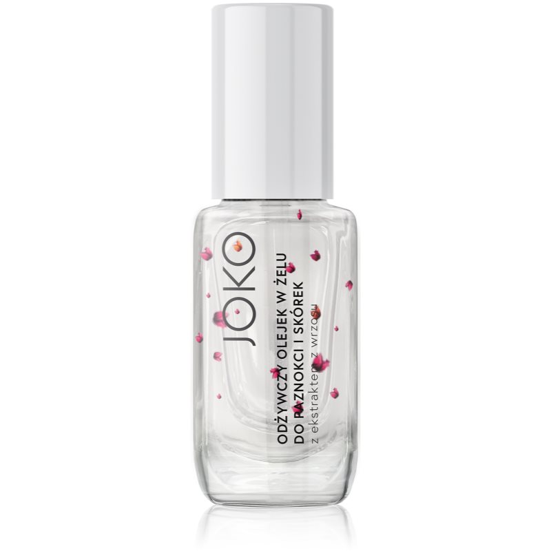 JOKO Nail & Cuticles Nourishing Jelly Oil tápláló olaj a körmökre és a körömbőrre 11 ml-ár