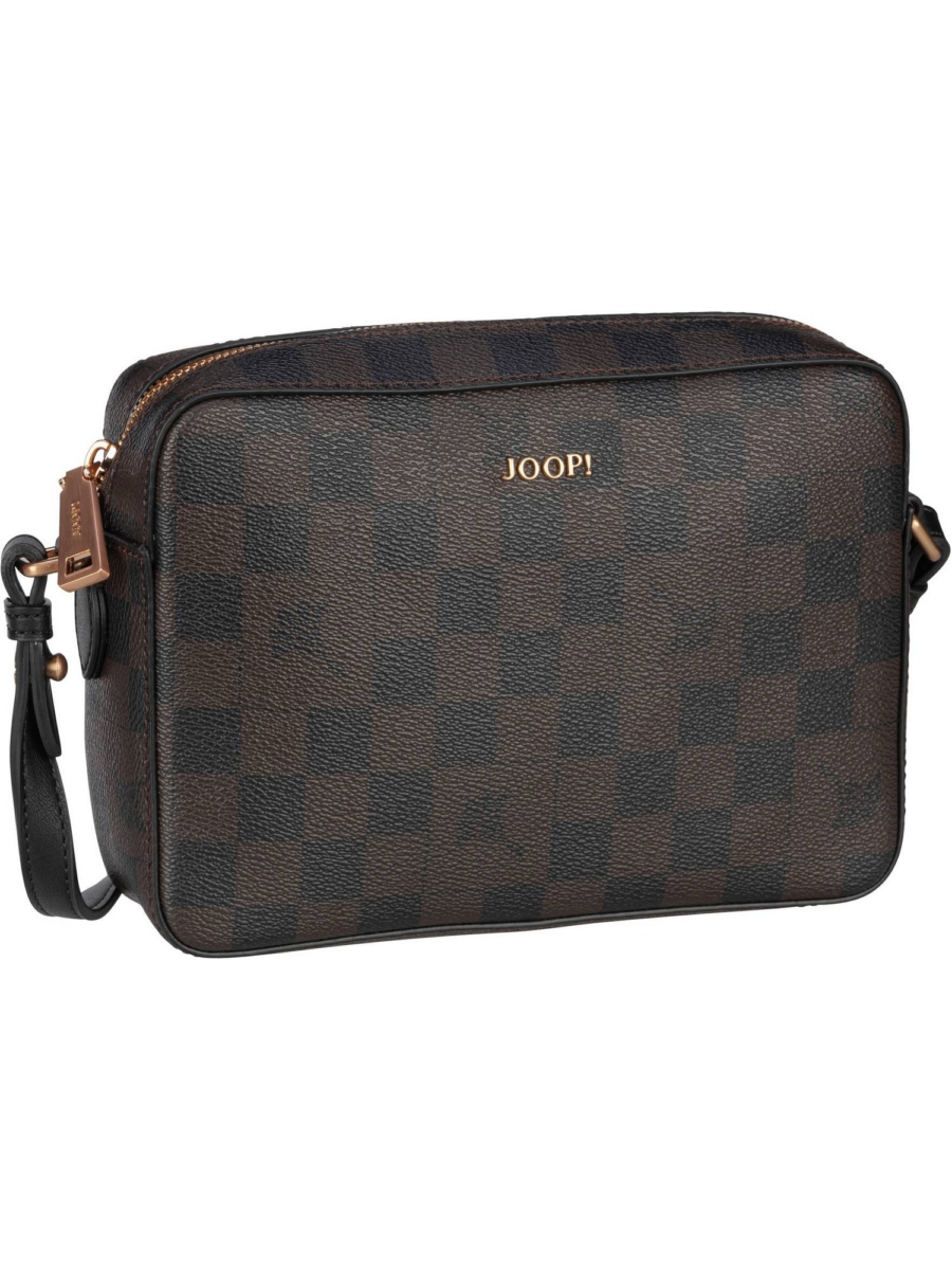 JOOP! Válltáska 'Cloe'  sötét barna / arany / fekete-Hungary