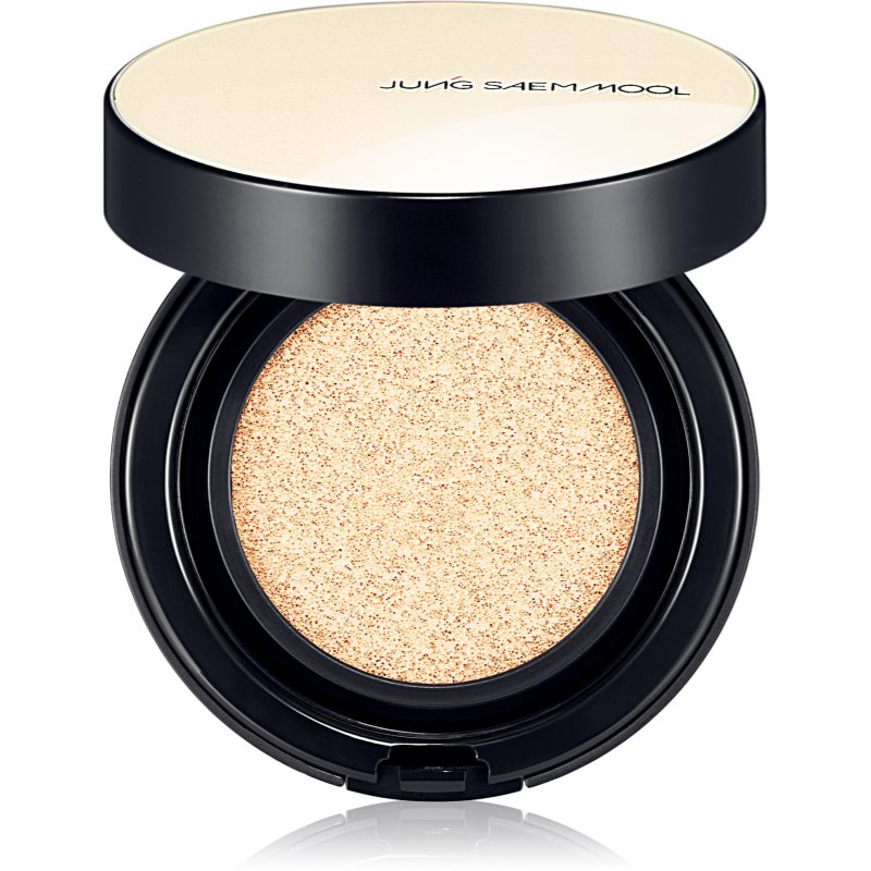JUNG SAEM MOOL Essential Skin Nuder Cushion élénkítő make-up a természetes hatásért SPF 50+ árnyalat Fair Pink 14 g-ár