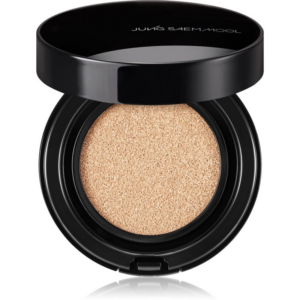 JUNG SAEM MOOL Essential Skin Nuder Longwear Cushion tartós alapozó sminkszivaccsal SPF 50+ + utántöltő árnyalat Medium 2x14 g-ár