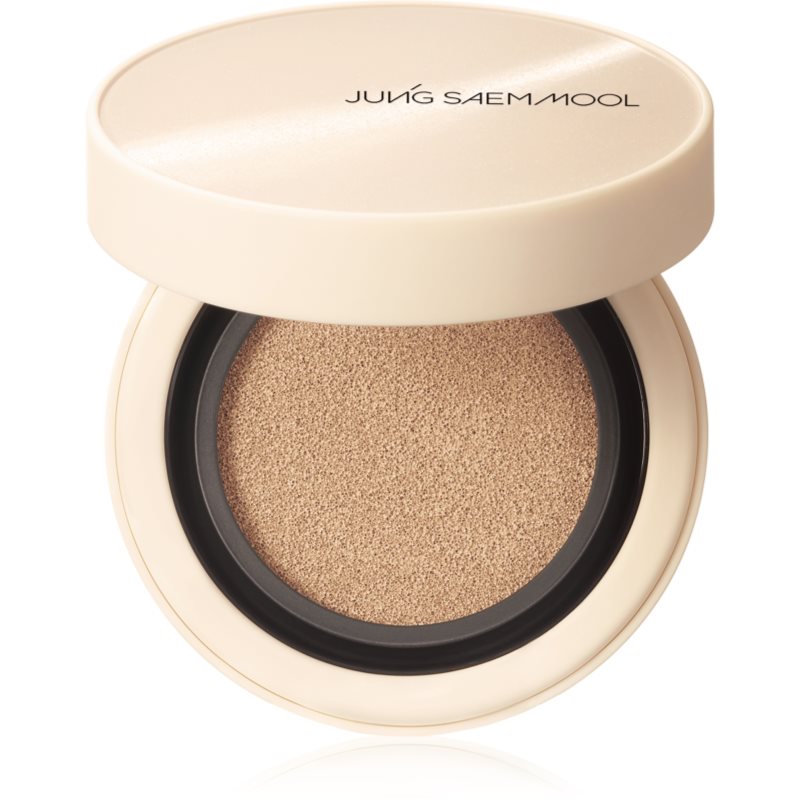 JUNG SAEM MOOL Skin Nuder Cover Layer Cushion hidratáló alapozó sminkszivaccsal + utántöltő árnyalat Medium Deep 2x14 g-ár