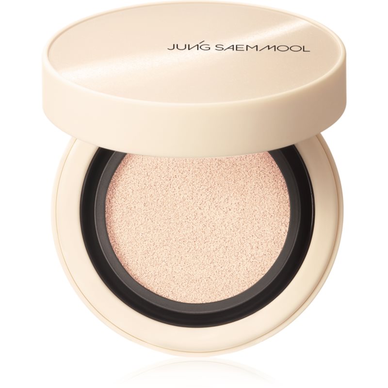 JUNG SAEM MOOL Skin Nuder Cover Layer Cushion hidratáló alapozó sminkszivaccsal + utántöltő árnyalat N Light 2x14 g-ár