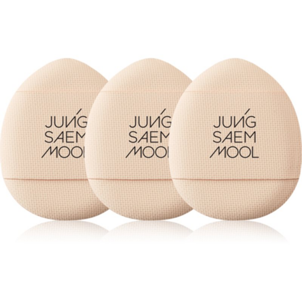 JUNG SAEM MOOL Skinny-Tap Puff precíz make-up szivacs 3 db-ár