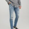 Jack & Jones Glenn Men's Blue Skinny Fit Jeans - Men's