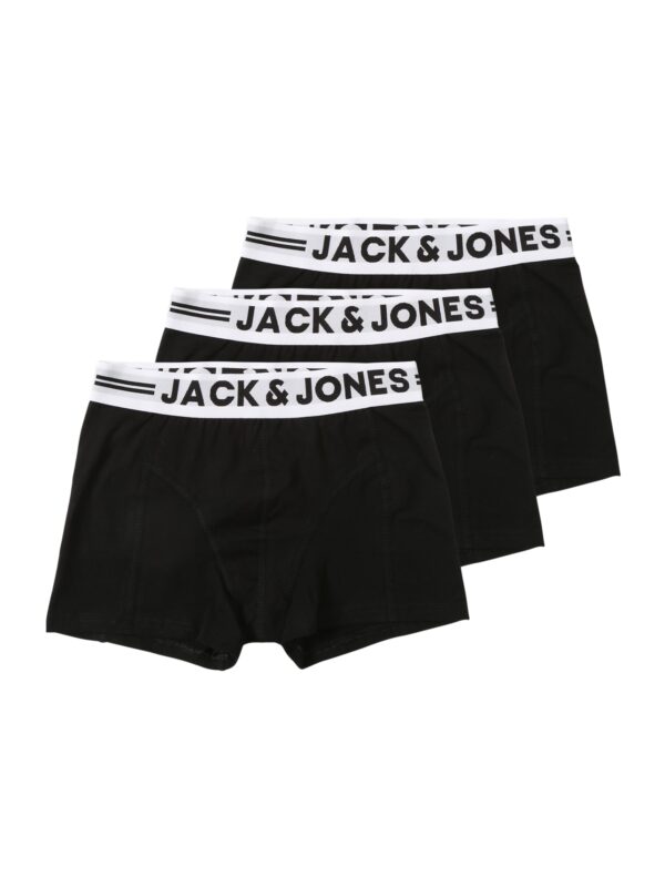 Jack & Jones Junior Alsónadrág  fekete / fehér-hu