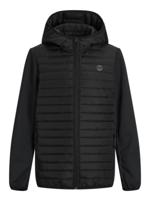 Jack & Jones Junior Átmeneti dzseki 'JJEMulti'  szürke / fekete-Hungary