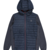 Jack & Jones Junior Átmeneti dzseki 'JJEMulti'  tengerészkék / piros / fehér-Hungary
