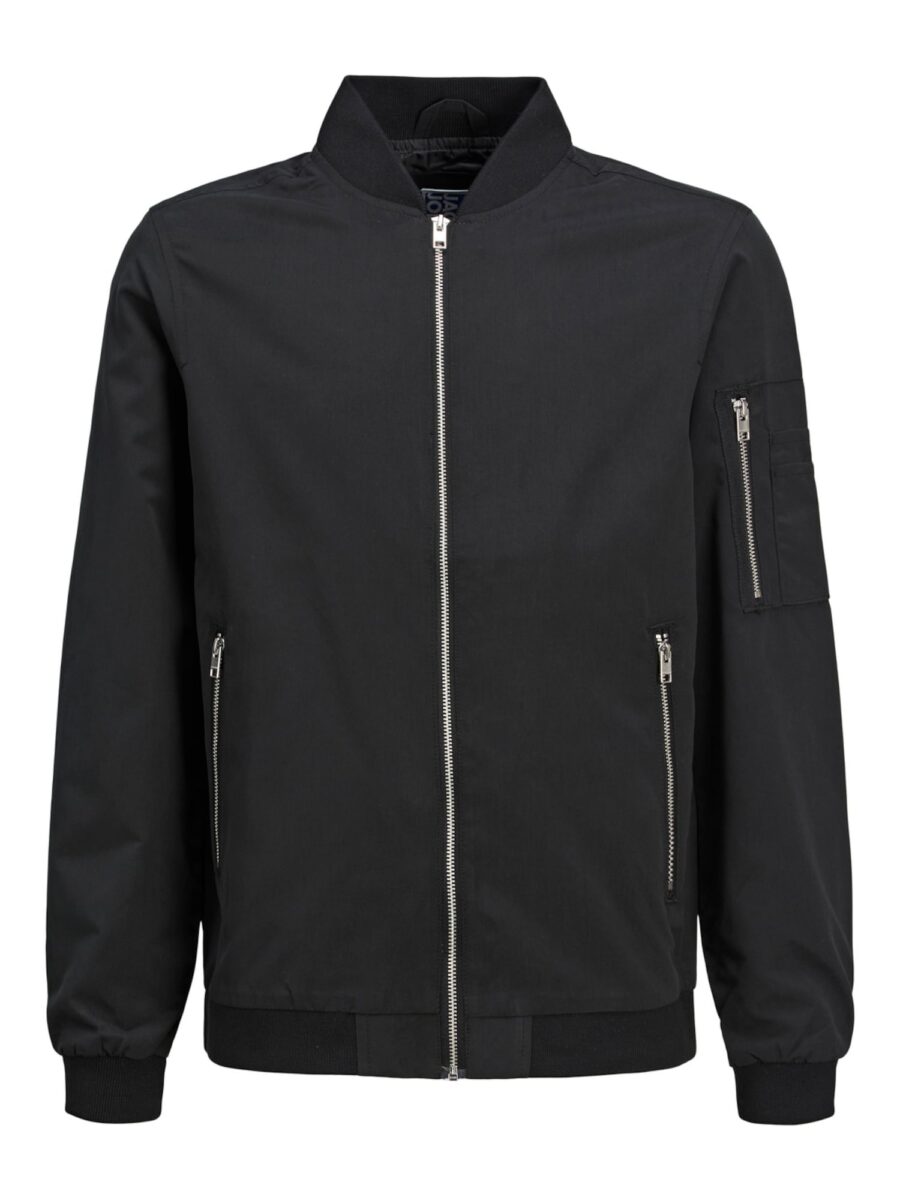 Jack & Jones Junior Átmeneti dzseki 'JJERush'  fekete-hu