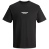 Jack & Jones Junior Póló 'JORVesterbro'  fekete / fehér-Ár
