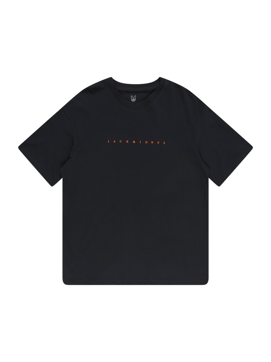 Jack & Jones Junior Póló 'Star'  tengerészkék / narancs-Ár