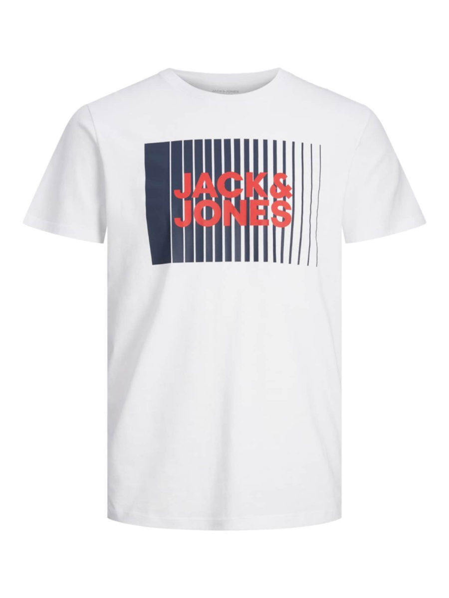 Jack & Jones Junior Póló  tengerészkék / piros / fehér-Ár