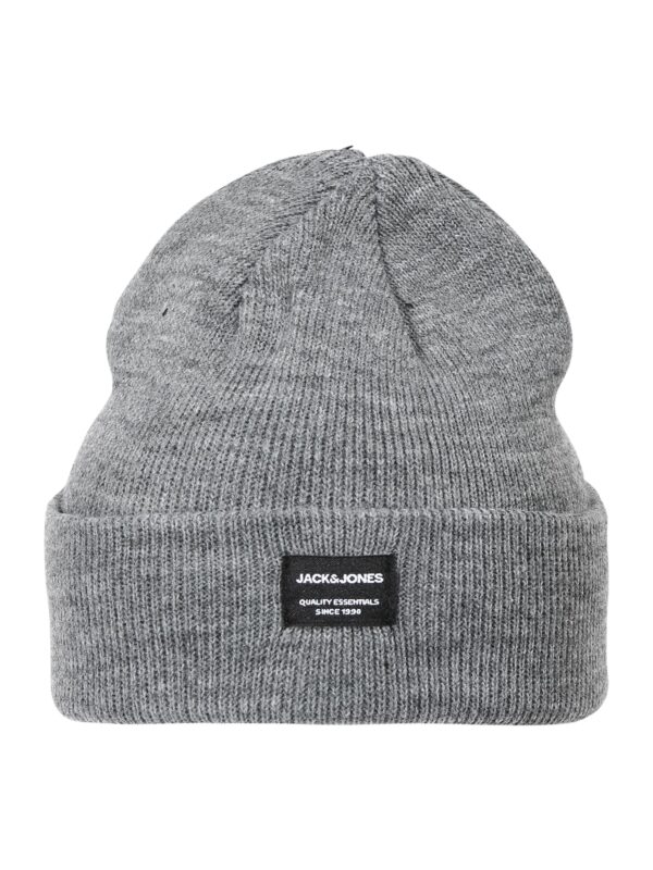 Jack & Jones Junior Sapka 'Dna'  szürke melír / fekete / fehér