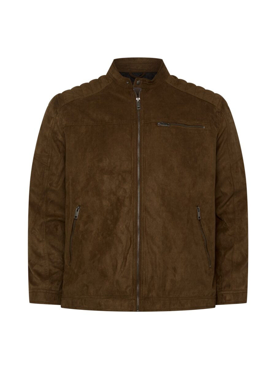 Jack & Jones Plus Átmeneti dzseki 'Rocky'  barna-hu