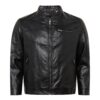 Jack & Jones Plus Átmeneti dzseki 'Rocky'  fekete-hu