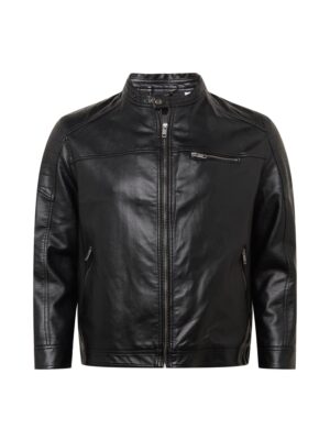 Jack & Jones Plus Átmeneti dzseki 'Rocky'  fekete-hu