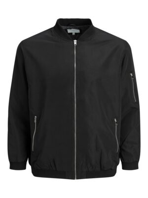 Jack & Jones Plus Átmeneti dzseki 'Rush'  fekete-hu