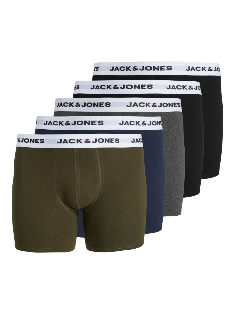 Jack & Jones Plus Boxeralsók  tengerészkék / szürke melír / khaki / fekete-Hungary