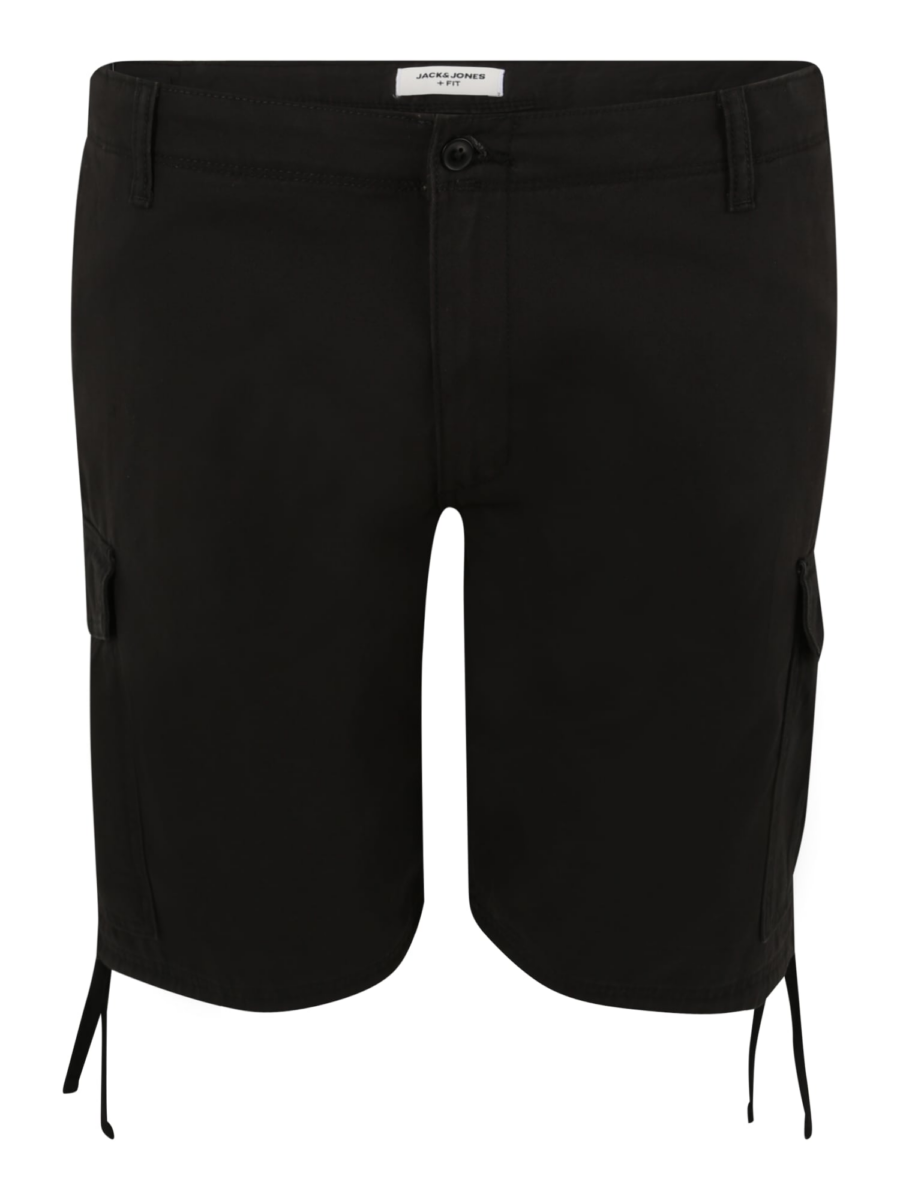 Jack & Jones Plus Cargo nadrágok 'MARLEY'  fekete-Hungary