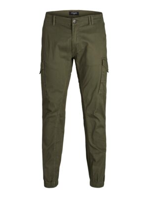 Jack & Jones Plus Cargo nadrágok 'Paul'  sötétzöld-hu