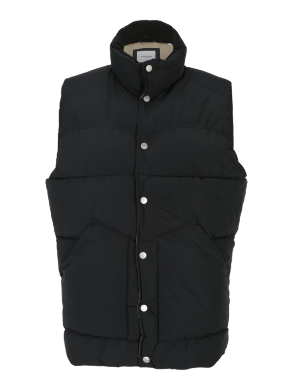 Jack & Jones Plus Mellény 'LAKEWOOD'  fekete-Ár