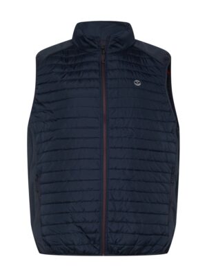 Jack & Jones Plus Mellény  tengerészkék / világosszürke-hu