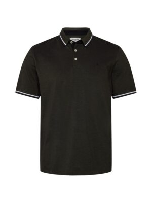 Jack & Jones Plus Póló 'JJEPaulos'  fenyő / fehér-hu