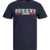 Jack & Jones Plus Póló  kék / szürke / bordó / fehér-Hungary